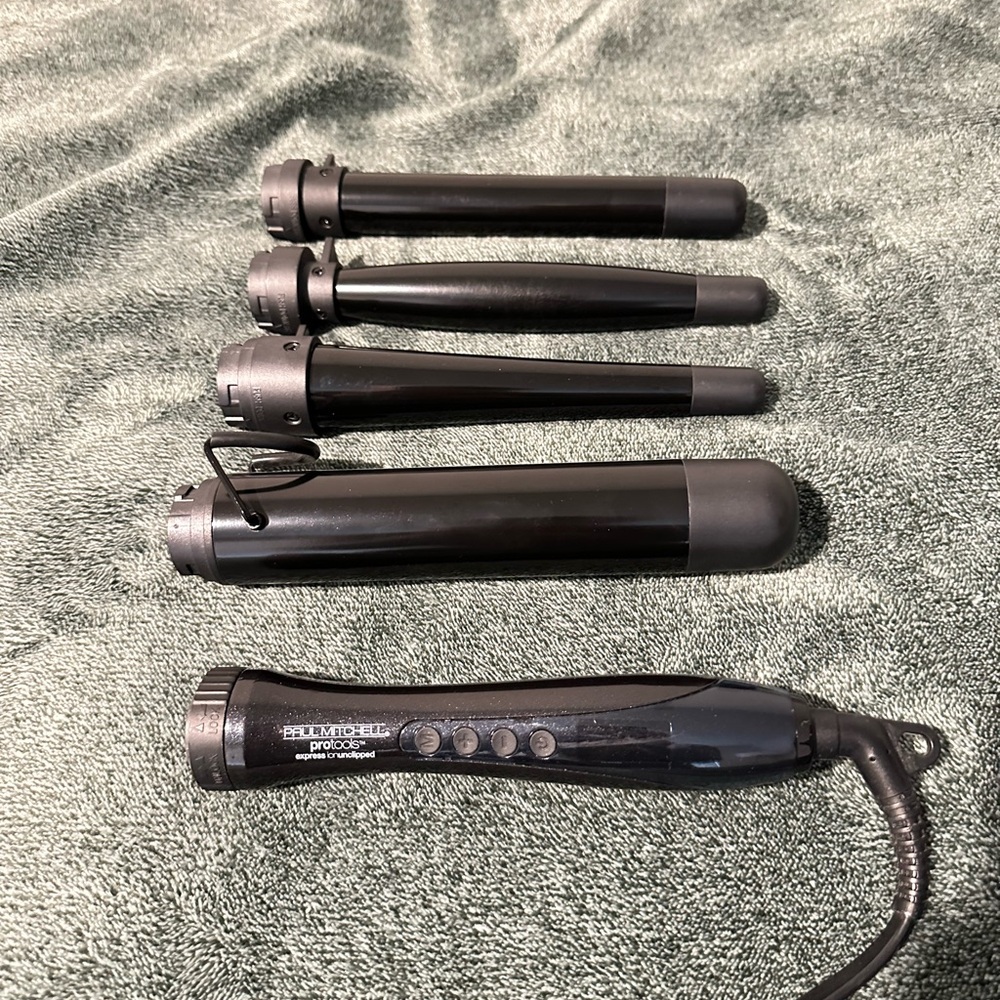 Paul Mitchell Express Ion Unclipped 5-in-1 Ceramic Interchangeable Curling Wand